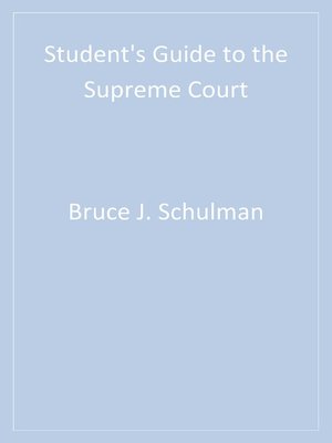 cover image of Student′s Guide to the Supreme Court